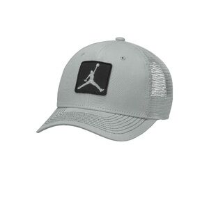 Jordan Gray and Black Logo Cap